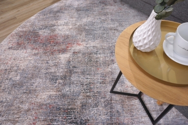 Preview: Astra Sarezzo Silber 211 004 Teppich Raumbild (11)